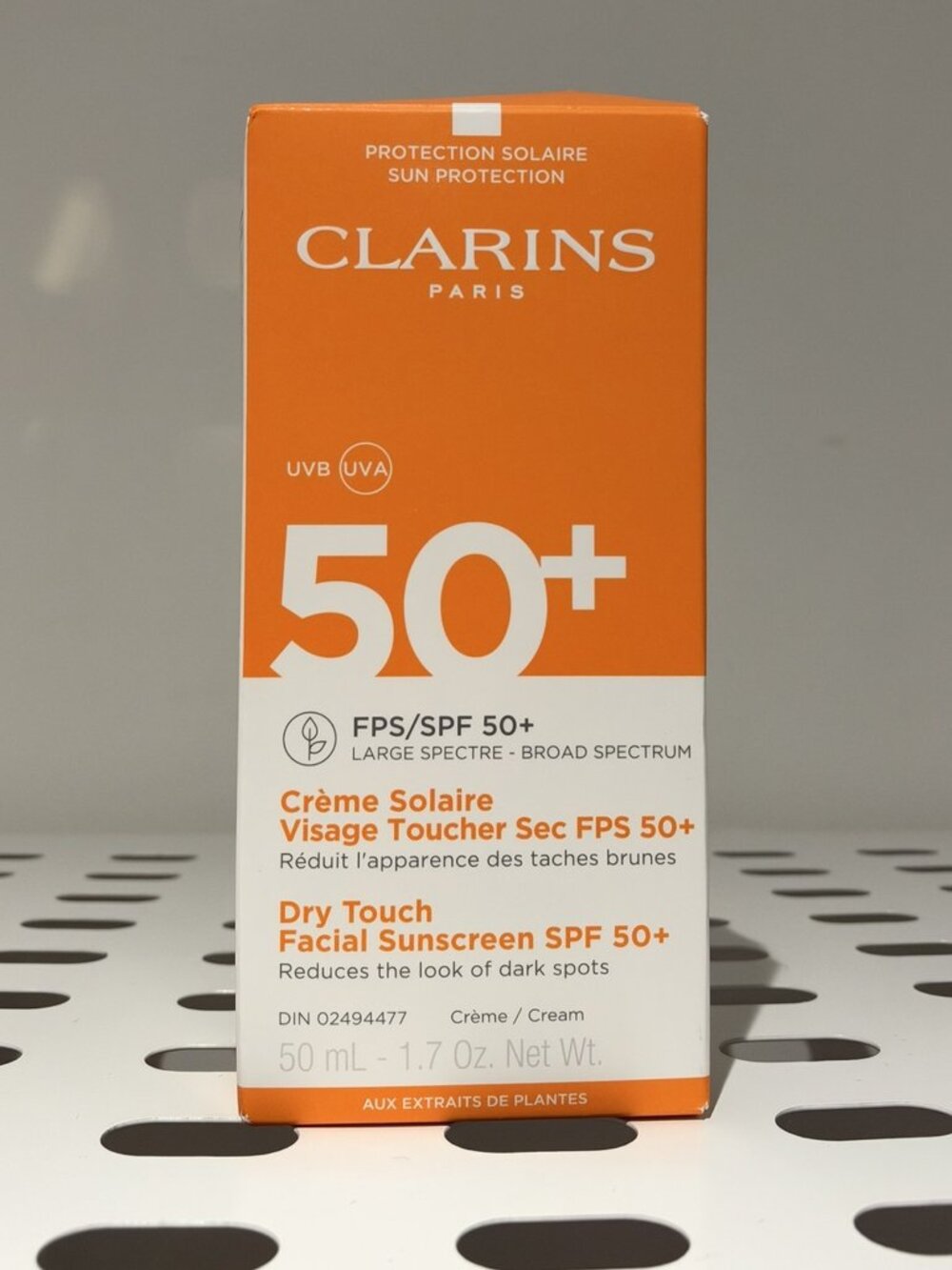 Clarins Dry Touch Facial Sunscreen SPF 50+